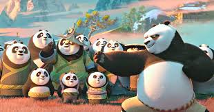 pandas en kung fu panda 3